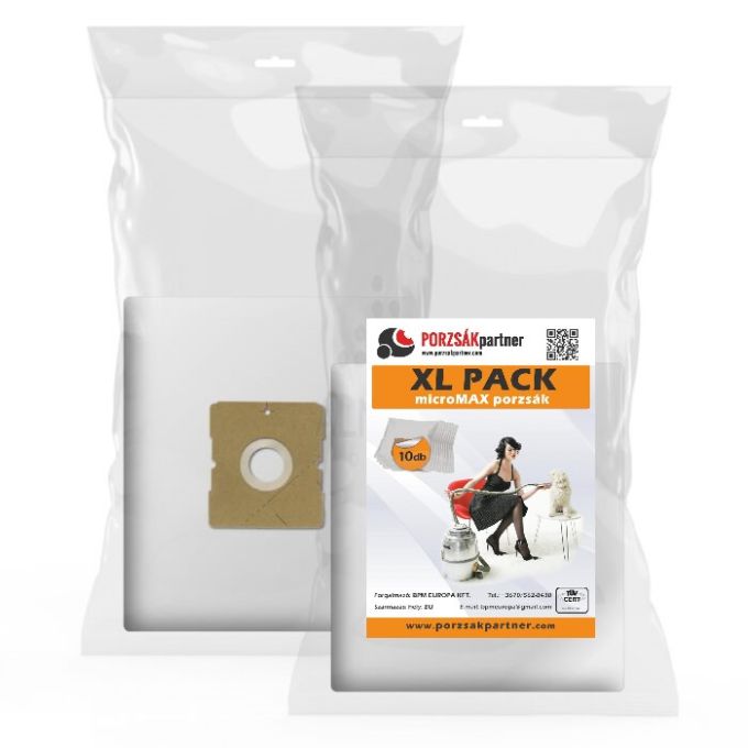 UNIVERZAL XL PACK PRÉMIUM MIKROSZÁLAS PORZSÁK 10DB/CSOMAG | PP50453-T