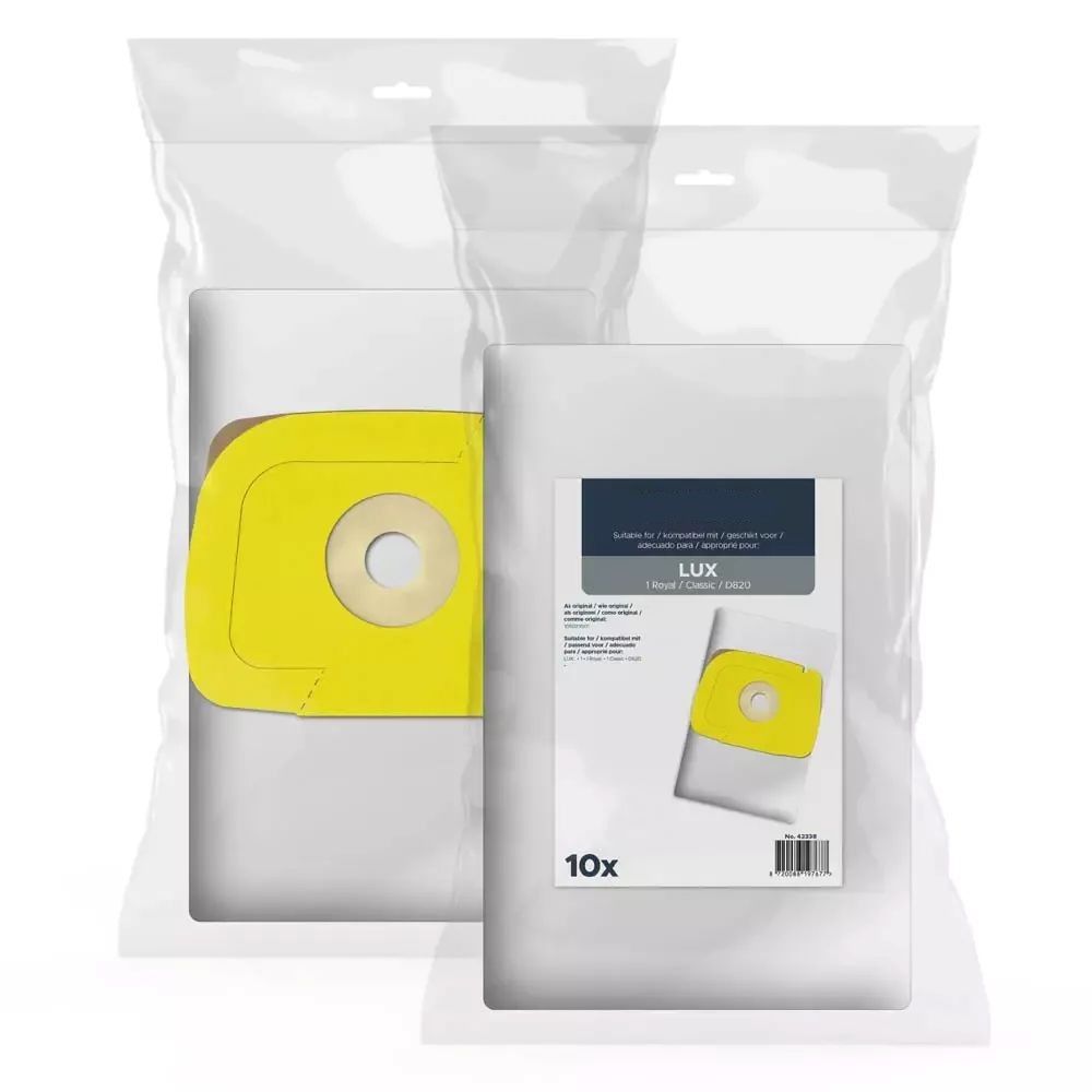 Lux 1, D820 / D815 Kompatibilis Prémium Mikroszálas Porzsák XL Pack - 10 db/csomag