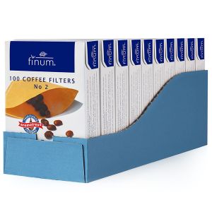 KÁVÉFILTER No.2 / 2 SZEMÉLYES TÁLCÁS 10 DOBOZ/KARTON | FINUM