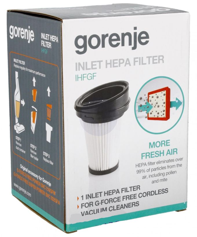 Gorenje SVC252GFA, SVC252GFR Porszívó szűrő IHFGF / 735551