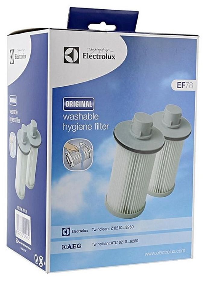 Electrolux Z 8230 / EF78 (2db/csomag) Porszívó Hepa Filter készlet ( EF78) MOSHATÓ- Gyári!